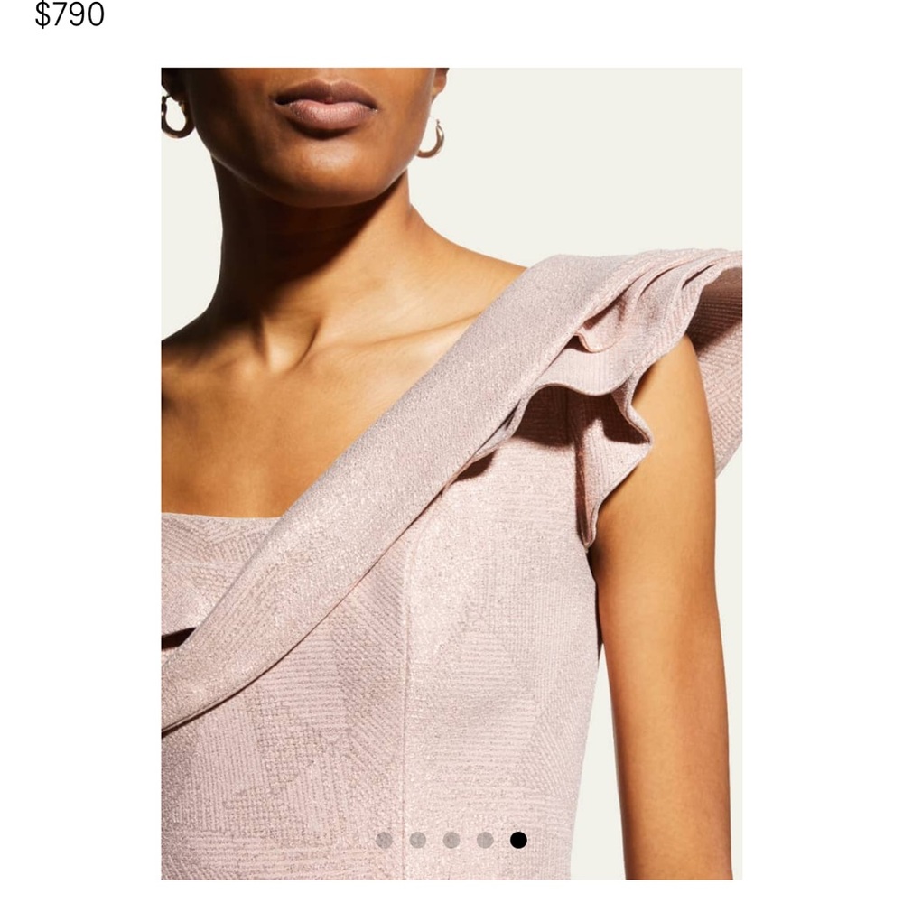 Brand: TERI JON  Womens / Young women long gown the Color is BLUSH